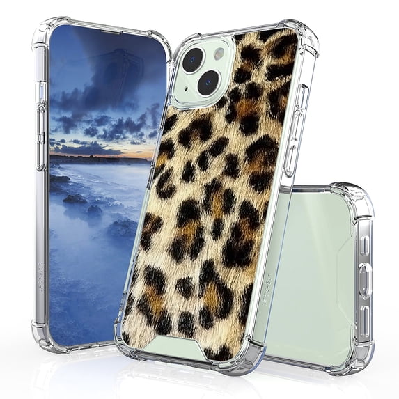 AquaFlex Hybrid Slim Designed For Apple iPhone 13 6.1"Case Transparent Clear