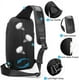 thumbnail image 2 of BANGE Bolso Bandolera Impermeable para Hombre, Mochila Cruzada de Gran Capacidad Duradera, 2 of 16