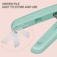 thumbnail image 3 of Pet Nail Clippers, Safe Dog Nail Trimmers Portable With LED Light For Home White,Green, 3 of 8