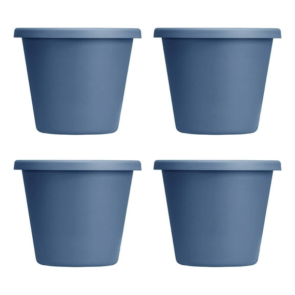 The HC Companies 24 Inch Indoor and Outdoor Flower Pot (4 Pack)