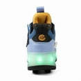 thumbnail image 5 of Kids Wheels Shoes with Lights Rechargeable Roller Skates Shoes Retractable Wheels Shoe LED Flashing Sneakers for Girls Boys Gift, 5 of 22