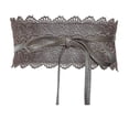 thumbnail image 1 of Cinturón ancho de encaje para mujer, banda para la cintura, decoración para vestido de fiesta, 1 of 5