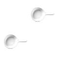 thumbnail image 3 of Toystoory de inmersión con mango Vinagre de cerámica Jengibre Platos de condimento Hogar Restaurante Cuenco de cocina Suministros de vajilla Blanco Type1 NO1 Toystoory CBP185294, 3 of 6