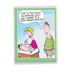 1 Jumbo Funny Newborn Baby Card with Envelope (8.5 x 11 Inch) - Potty-Trained Version Baby J3998BBG-US