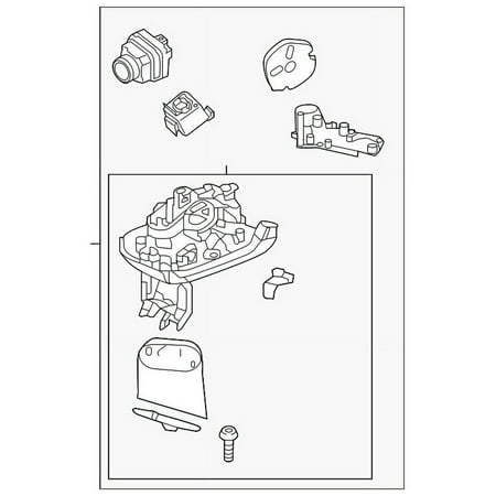 Genuine OE Volvo Mirror Assembly - 31477568 Fits select: 2019-2021 VOLVO S60, 2020-2021 VOLVO V60 CROSS COUNTRY