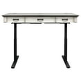 thumbnail image 6 of Martin Furniture Hartford Wood Writing Desk Writing Table Office Desk White, 6 of 7