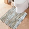thumbnail image 3 of GZHJMY Vintage Wood Grain Bathroom Rug 24"×16",Non-Slip High Absorbent Bath Mat Rug Machine Washable Bahtub Mats, 3 of 7