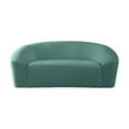 thumbnail image 6 of Meridian Furniture Riley Mint Velvet Loveseat, 6 of 8