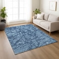 thumbnail image 6 of Addison Rugs Chantille Indoor/Outdoor Transitional Abstract Denim Machine Washable Rectangle Rug, 3' x 5', 6 of 8