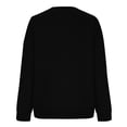 thumbnail image 5 of hxobax Womens Oversized Texture Sweatshirts Trendy Crewneck Balloon Sleeve Pullover Hoodies Sweaters, 5 of 5