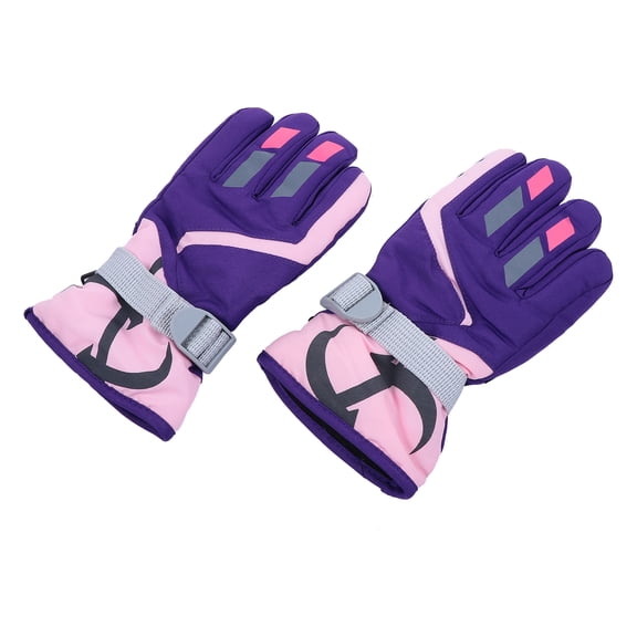 1 Pair Mountaineering Glove Cycling Glove Skiing Gloves for Kids Children