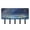 Magical Night Sky with Fish, variant on Decorative Key Holder Organizer Wall Mounted with 5 Hooks for Keys Mail (7.1 x 4.1 Inches) Sky Full Of Shooting Stars