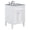 White, variant on Elegant Decor Park Ave 24" Wood Single Bathroom Vanity in White