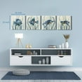 thumbnail image 6 of Wexford Home Sea Turtle Pictures Prints Nautical Wall Décor 16x16 inches for Each, Set of 4 total Ocean Tropical Fish Wall Art for Bathroom Bedroom Office, 6 of 11