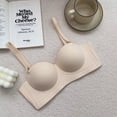 thumbnail image 3 of Soutien-gorge Aguichant Sans Bretelles à Demi-Bonnets pour Femmes avec Petite Poitrine Améliorée et Sans Armature, 3 of 3