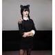 thumbnail image 3 of Peluca AKZKQKER Wednesday Addams trenzada negra para Halloween, 3 of 7
