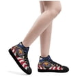 thumbnail image 6 of Hospital Corpmen US Navy High Top Canvas Shoes Sneakers Black Size 13, 6 of 7