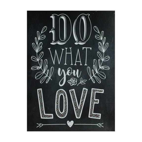 Northlight Battery Operated Do What You Love Wall Sign