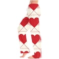 thumbnail image 4 of Censtreet Pantalon de Pyjama pour Femmes Imprimé Cœur Bas de Détente Pyjamas pour Femmes (Disponible en Tailles Plus), 4 of 6