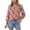 Floral Apricot Red, variant on PRETTYGARDEN Women's Boho Floral Blouses Dressy Casual