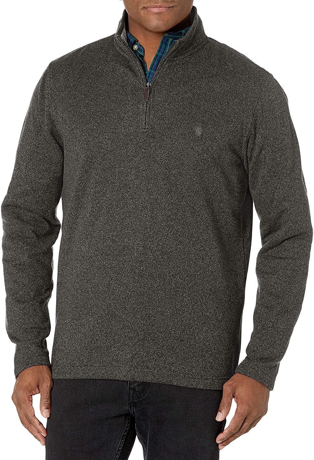 IZOD Men's Quarter Zip Pullover Sweater 
