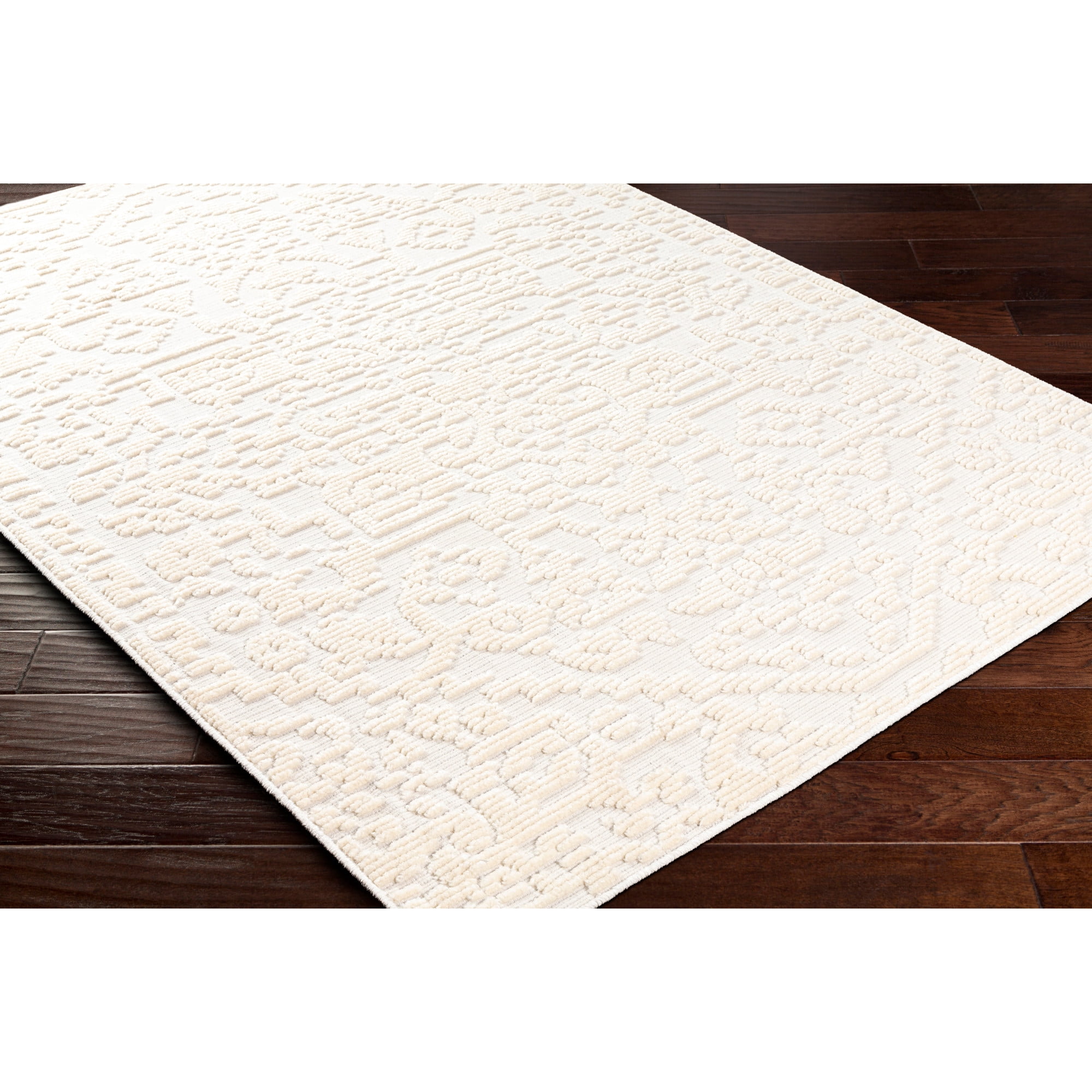 Artistic Weavers  Cream 8' x 10'  Machine Washable Rectangle Area Rug