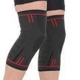 thumbnail image 2 of Knee Braces For Knee Pain (Pair) Support For Women & Men, Neoprene Stabilizer Wrap, Compression Knee Sleeve For Weightlifting, Working Out, Running, MCL, ACL, Meniscus Tear, Arthritis, Recovery, 2 of 8