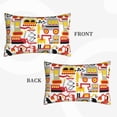 thumbnail image 2 of Lsque Cars Pattern Pillow Case – Soft & Cozy Throw Pillow Cover, Hypoallergenic Cushion Case for Sleeping Women with Envelope Closure-20"x30", 2 of 6
