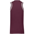 thumbnail image 5 of Holloway Sportswear S Womens RETRO BASKETBALL JERSEY Maroon/White 224376, 5 of 5