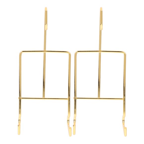 CRAFTHROU 2Ud Soporte Para Tazas De Café De Hierro Dorado Organizador Para Countertop Cocina