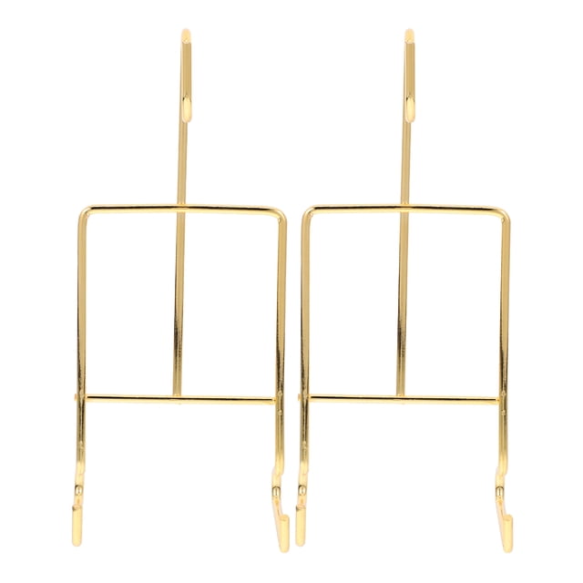 CRAFTHROU 2Ud Soporte Para Tazas De Café De Hierro Dorado Organizador Para Countertop Cocina