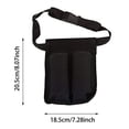 thumbnail image 3 of Cosmetic Bag for Massage Oil Bottle Holder with Adjustable Belt 1-2 Pocket Waist Pouch for Easy and Comfort, 3 of 5