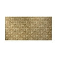 thumbnail image 1 of Fasade - Ripple Horizontal Bermuda Bronze Decorative Wall Panel - Fast and Easy Installation (4' X 8' Panel), 1 of 1