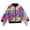 1-Multicolour120, variant on Girls Sparkly Fringe Sequin Jacket Shiny Zip Up Party Coat, Sizes 9-10