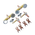 thumbnail image 1 of Soporte De Soldadura Magnético, Fijación De Tornillo De Cabeza De Abrazadera Magnética 2 Tipos 4 Piezas Fácil Fijación Amplia Aplicación Para Soldar, 1 of 7