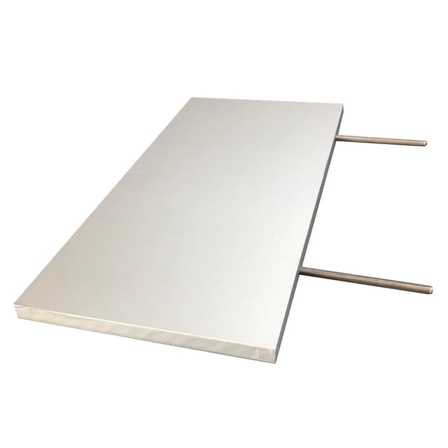 Set 3 Repisas Flotantes 20x50 Pernos Hogar Gris