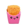 1Pcs Cartoon Squishy Slow Rising Toys Super Cute French Fries Cake Elasticity Stretch Soft Squeeze Funny Stress Toys Gift Pink