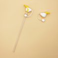 thumbnail image 2 of Straw Plugwithout straw- Silicone Drinking Straw PlugCartoon Dust Roof Plug,Red, 2 of 5