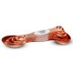 thumbnail image 2 of 5 piezas de acero inoxidable cucharas medidoras de doble cabezal juego de cucharas medidoras de cocina para hornear Chef panadería Gadget GeweYeeli LF000220-04, 2 of 7