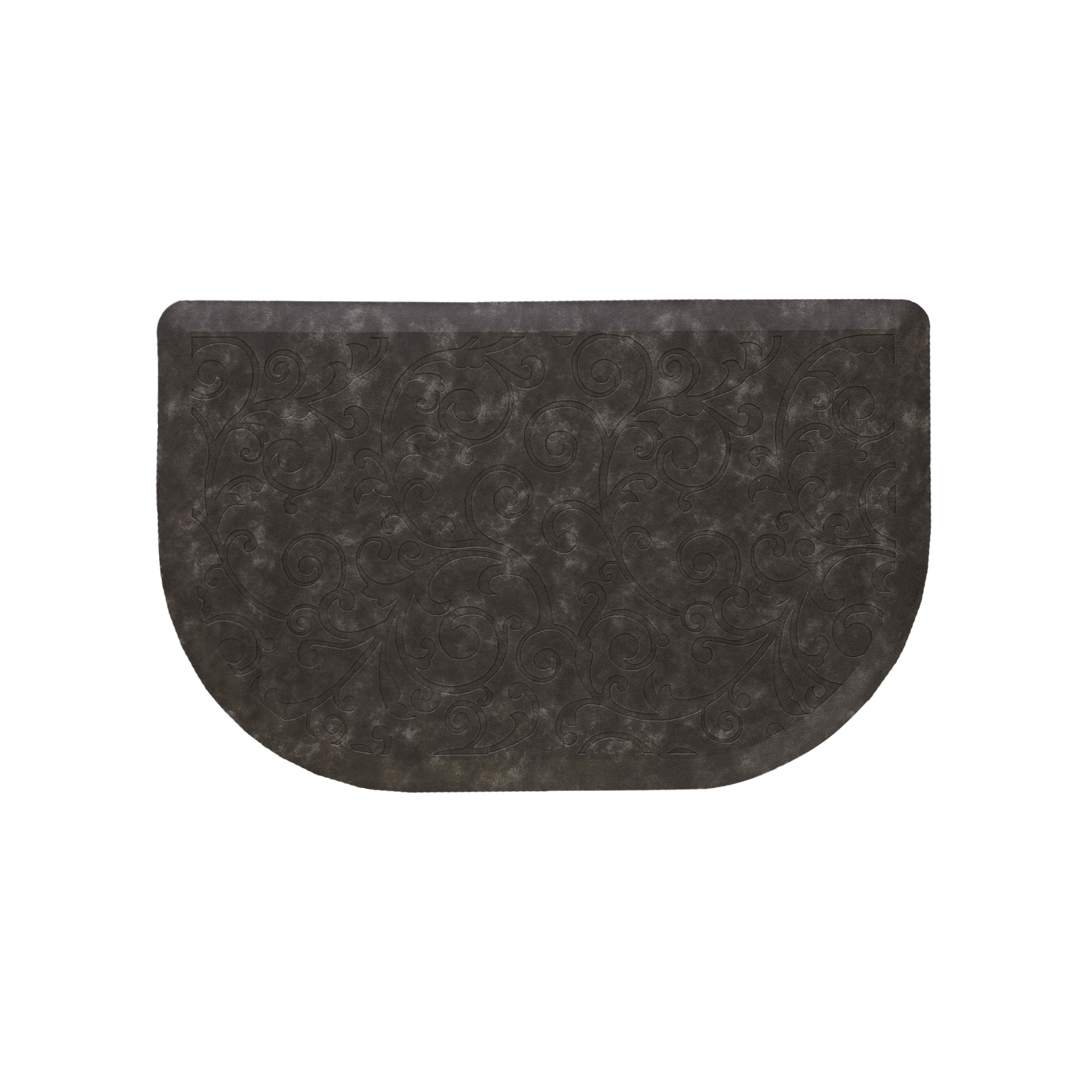 Chef Gear Clarance Wellness Kitchen Mat, Dark Gray, 17.5x32