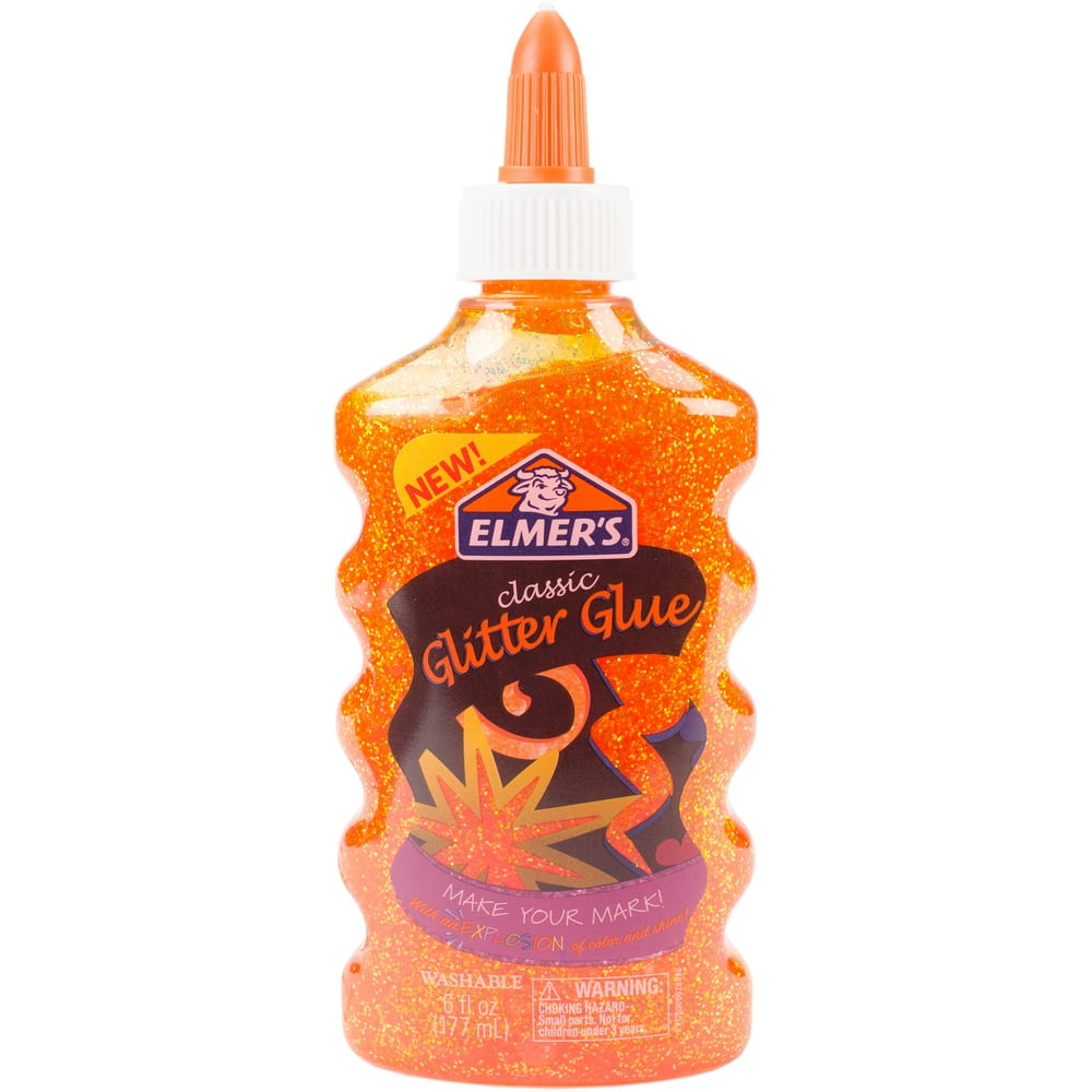 Elmer's Glitter Glue 6ozOrange