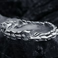 thumbnail image 3 of Ziurtnc Vintage Dragon Studded Bracelet Men Punk Style Retro Studded Keel Bracelet Hip Hop Bangle Jewelry Gift, 3 of 8