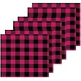 thumbnail image 3 of SKYSONIC Pink Buffalo Plaid Washcloths, 2 PCS 12 X 12 Inches Cotton Wash Cloths, Highly Absorbent and Soft Face Towels for Bathroom,Gym,Hotel and Spa, 3 of 7
