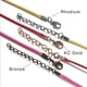 thumbnail image 4 of Collar de cordón de cuero con broche, cuerda trenzada ajustable para fabricación de joyas, DIY, suministros de pulsera, 1,5/2mm de diámetro, 10 Uds./lote, 4 of 4