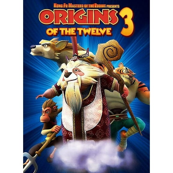 Kung Fu Masters Of The Zodiac Origins Of The Twelve 3 (DVD), Wownow Entertainment, Animation