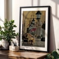 thumbnail image 4 of A Place in the Shade - Painting Architecture Cafe Cityscape Vintage Street Photography Flowers Black Framed Wall Art Print 5 x 7 inches, 4 of 8