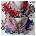 thumbnail image 2 of Women Neck Scarves Thin 2PCS Faux Pearl Soft Decorative Head Wraps Circle scarf, 2 of 10