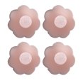 thumbnail image 1 of Pâtes de Silicone pour Femmes Roses - Couvercles Réutilisables en Silicone Adhésif - 2 Paires, 1 of 5