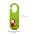 thumbnail image 3 of Felt Christmas Door Hanger Decorations,Cute Holiday Doorknob Decorations Indoor Door Knob Merry Christmas Ornament Signs for Home Hotel Bedroom Door Decor, 3 of 5