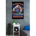 thumbnail image 2 of Denver Broncos - End Zone Poster Mount Bundle, 2 of 2